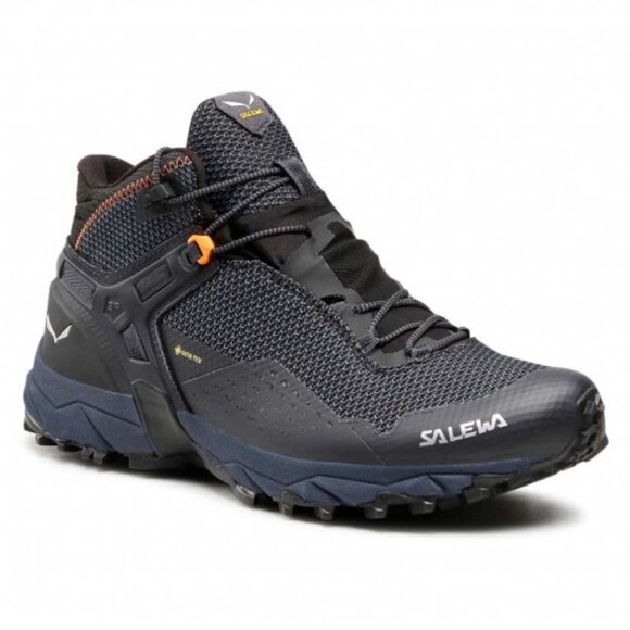 Salewa Ms Ultra Flex 2 Mid Gtx Black Out Red Orange - Size 12 US - Picture 1 of 12